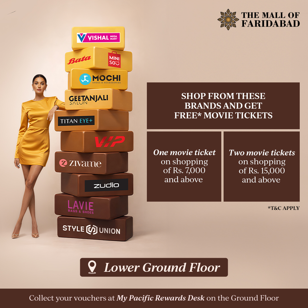 The More Shopping, More Surprises at The Mall of Faridabad